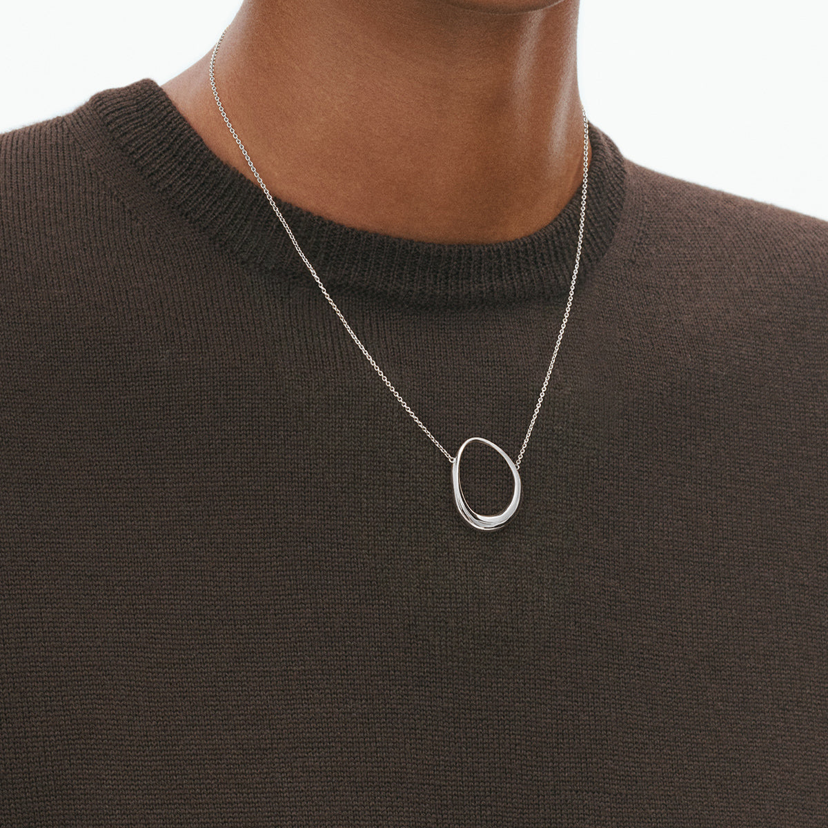 Georg Jensen Offspring medium anheng, sølv