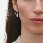 Georg Jensen Offspring øredobber medium sølv