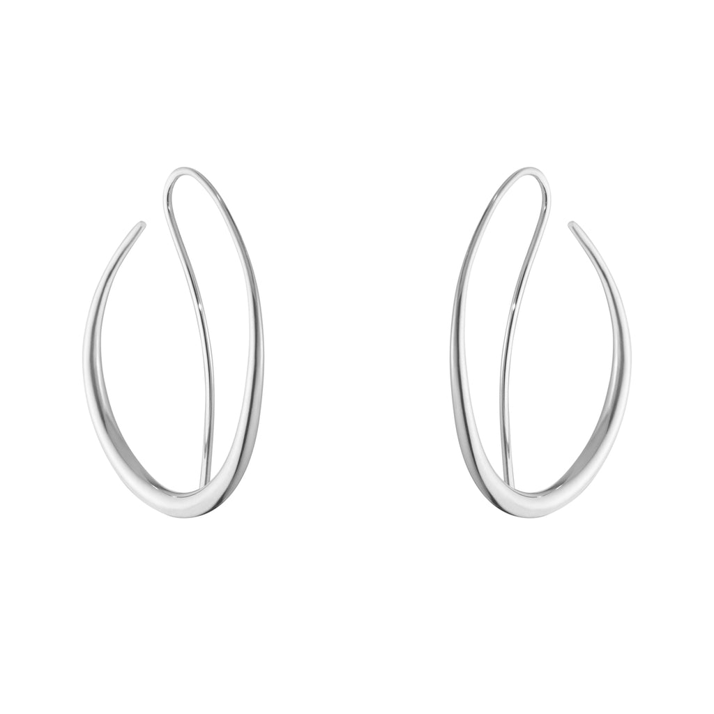Georg Jensen Offspring øreringer i sølv
