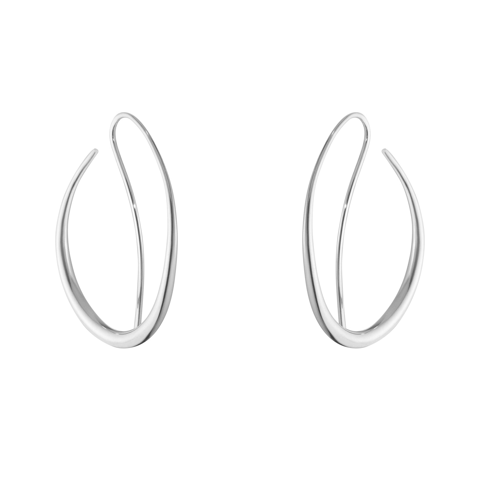 Georg Jensen Offspring øreringer i sølv