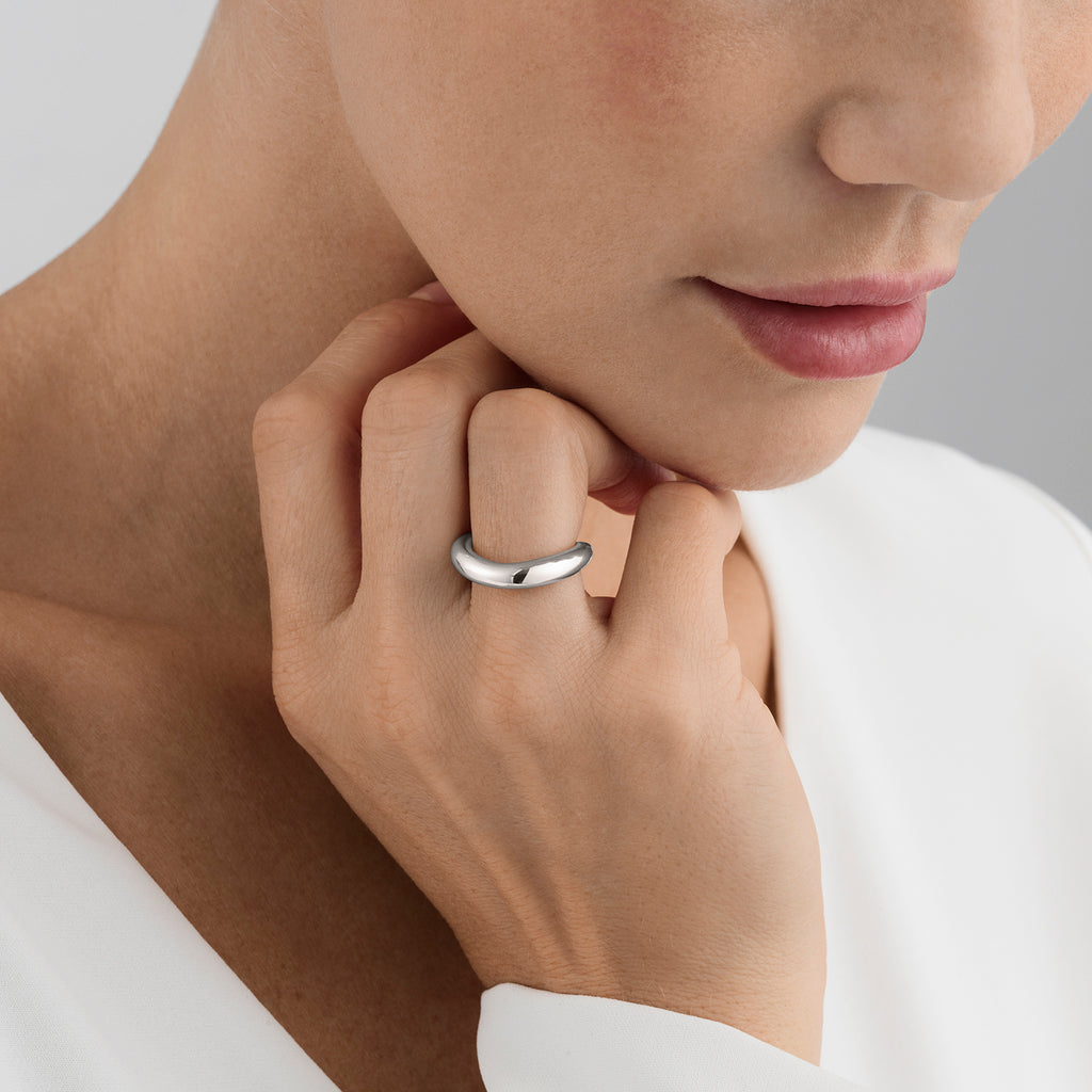 Georg Jensen Offspring ring i sølv