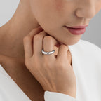 Georg Jensen Offspring ring i sølv