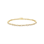 Georg Jensen Signature Diamonds tennisarmbånd, gull med diamanter