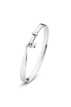 Georg Jensen Torun armring, sølv med diamanter