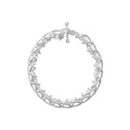 Georg Jensen Weft enkelt armbånd, sølv 