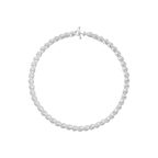 Georg Jensen Weft halskjede, sølv