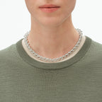 Georg Jensen Weft halskjede, sølv
