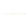 Gullhagen Armbånd med 3 kuler, gull