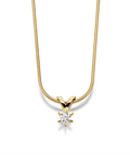 Gullhagen Carola anheng, gull med diamant 0,15ct tw.si.