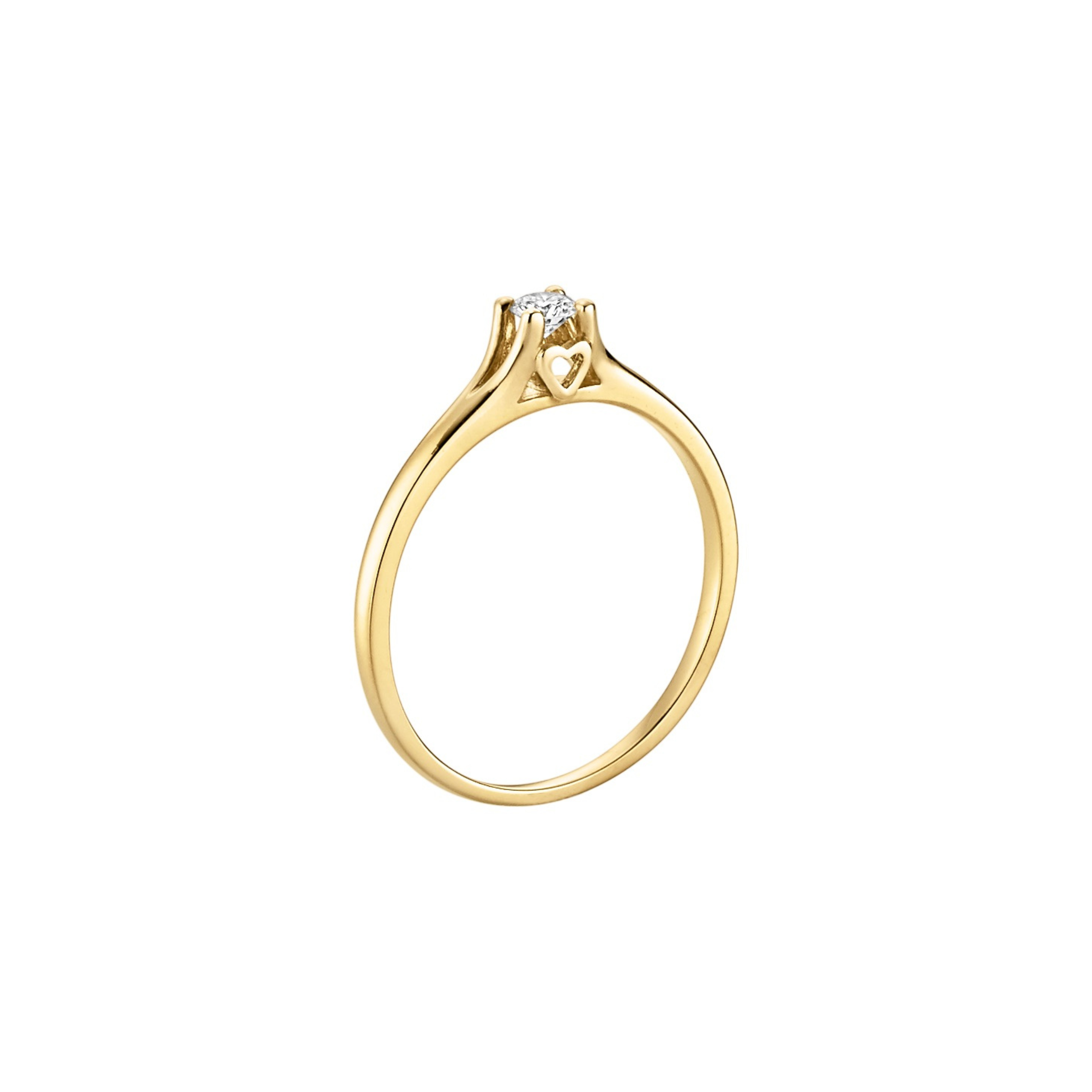 Gullhagen Hjertering_gull_med_diamant_0_10ct_tw.si.2