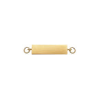 Heiring Signet top for multi bangle, sølv forgylt