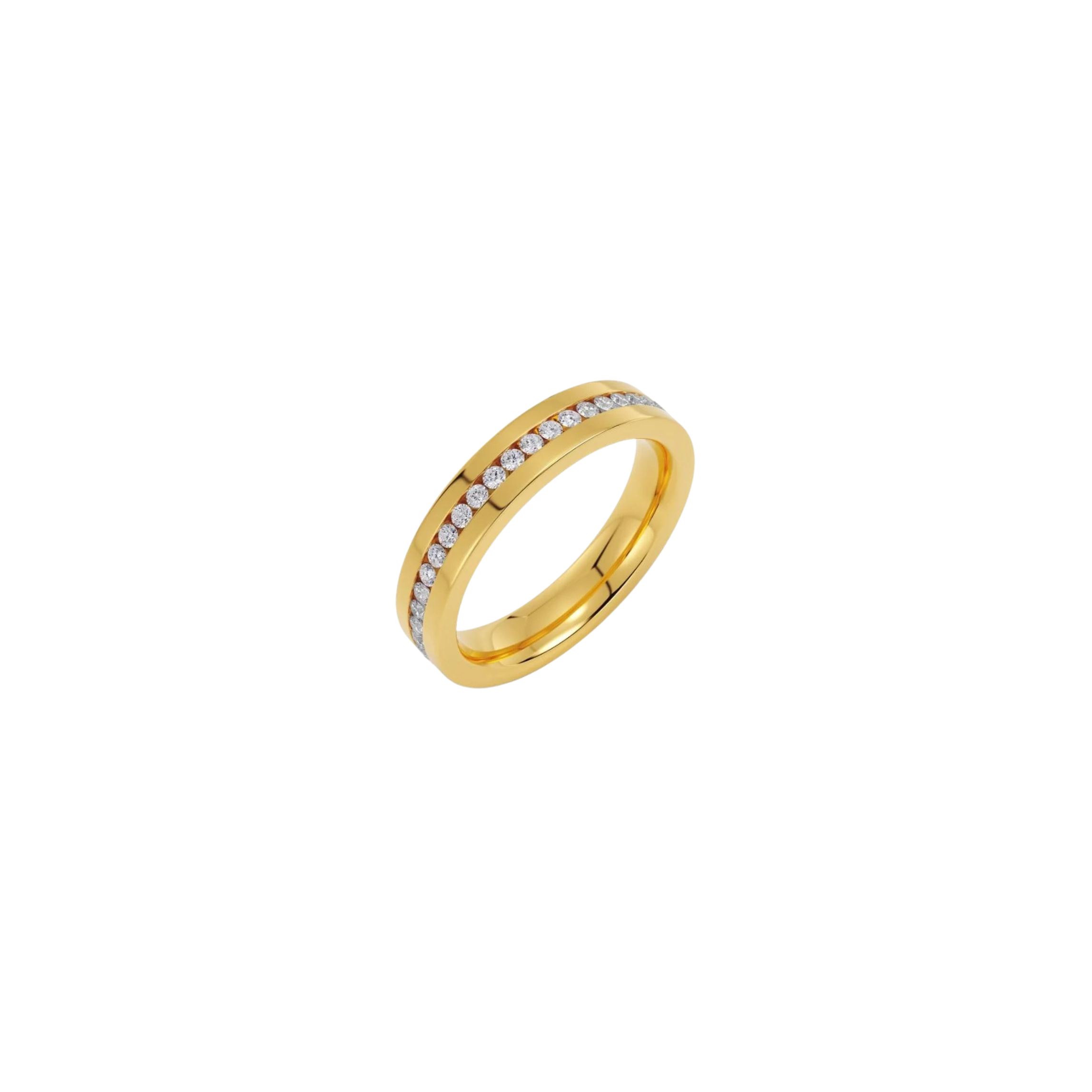 Josefin ring forgylt, stål