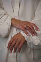 Josephine Dusk Ring Mix ring, gull og sølv