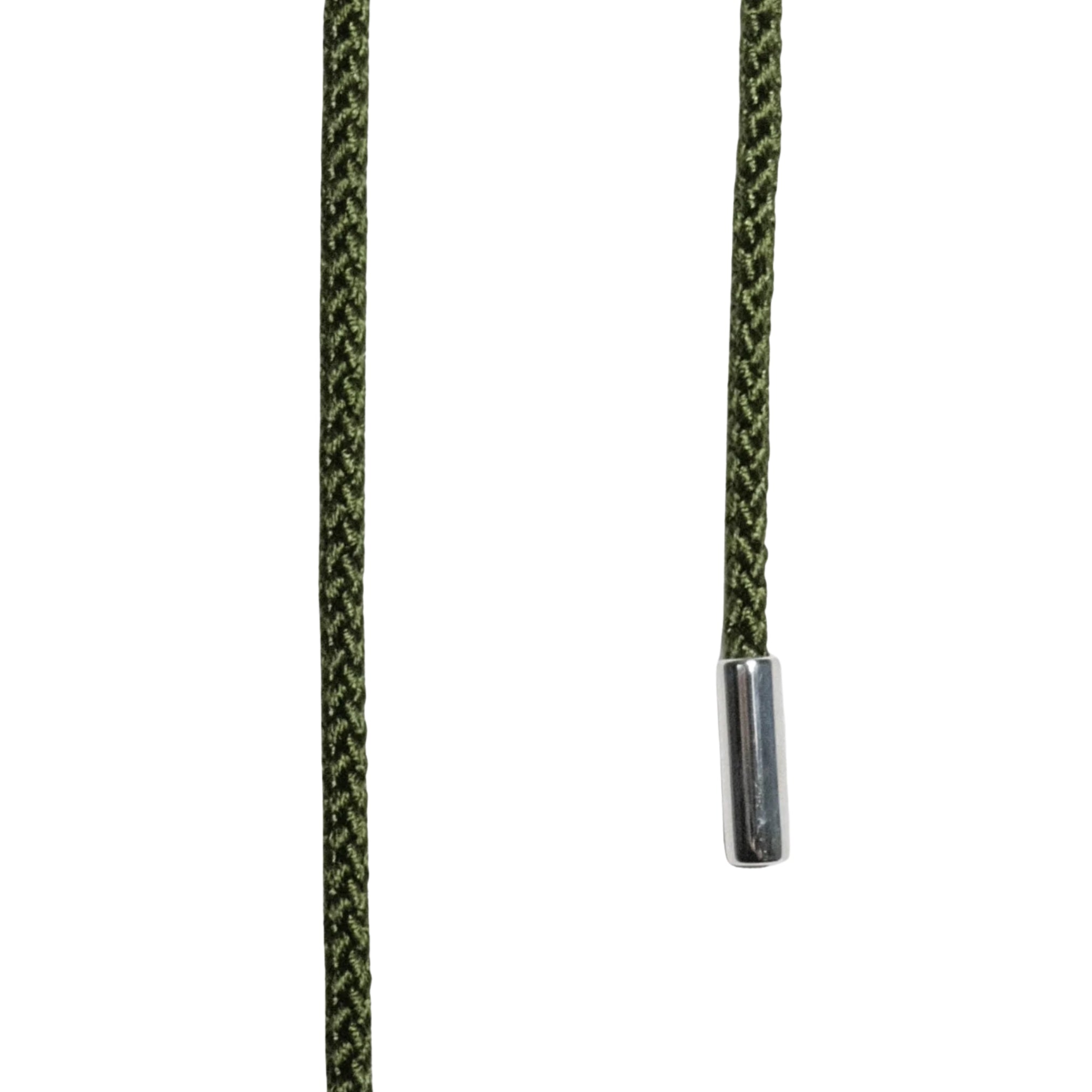 Josephine Silk Olive snor, sølv