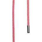 Josephine Silk Pink snor, sølv