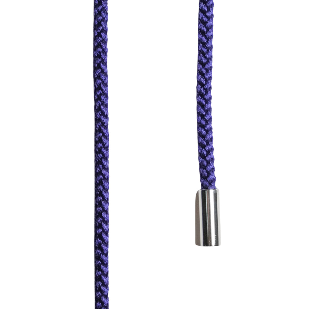 Josephine Silk Purple snor, sølv