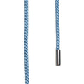 Josephine Silk Sky Blue snor, sølv