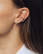 Josephine Thorn Ear Cuff Double Mix øredobb, sølv og gull
