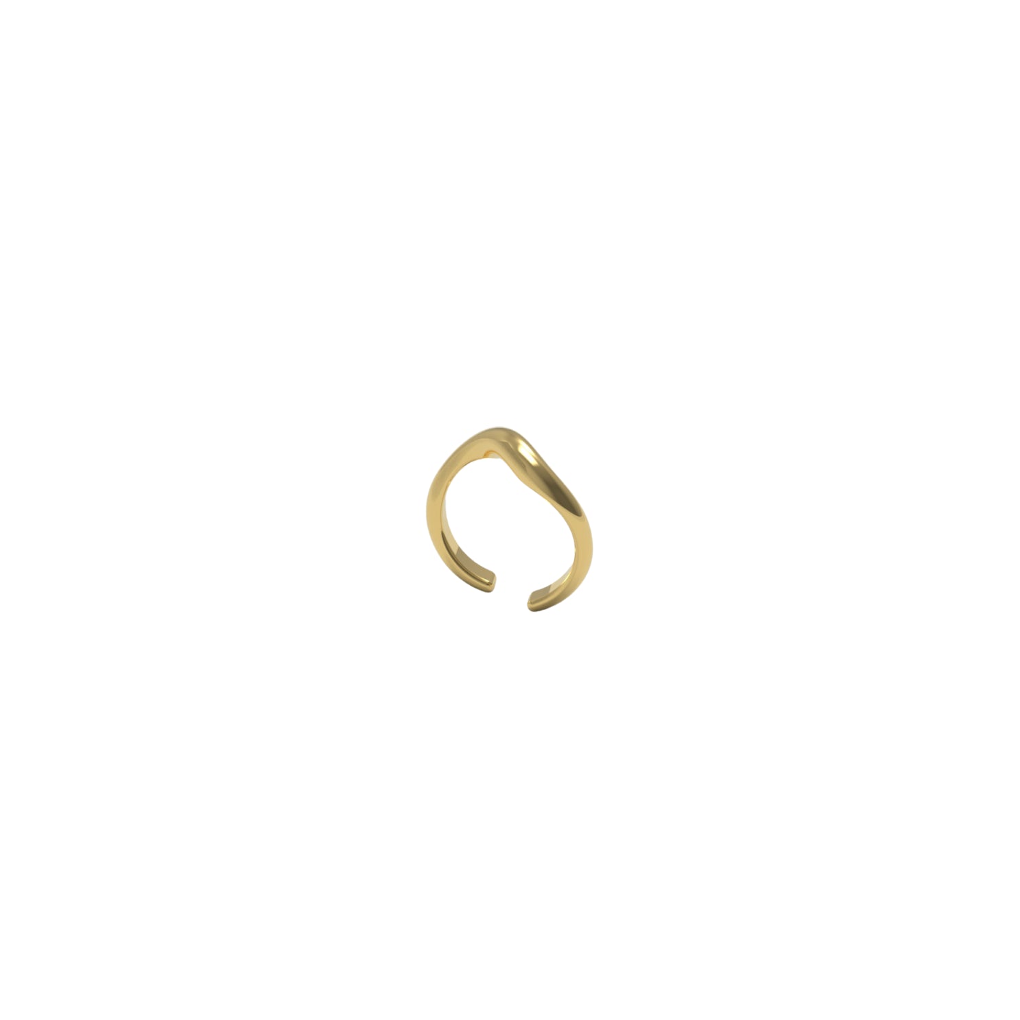 Josephine Thorn Ear Cuff øredobb, forgylt sølv