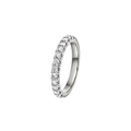 NCChristophersen Ring med diamanter 0,50 ct WSI, hvitt gull