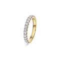 NC Christophersen Rekkering, gull med diamanter 0,50ct