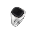 NC Christophersen Ring med Onyx, sølv
