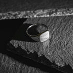 NC Christophersen Signet ring, sølv