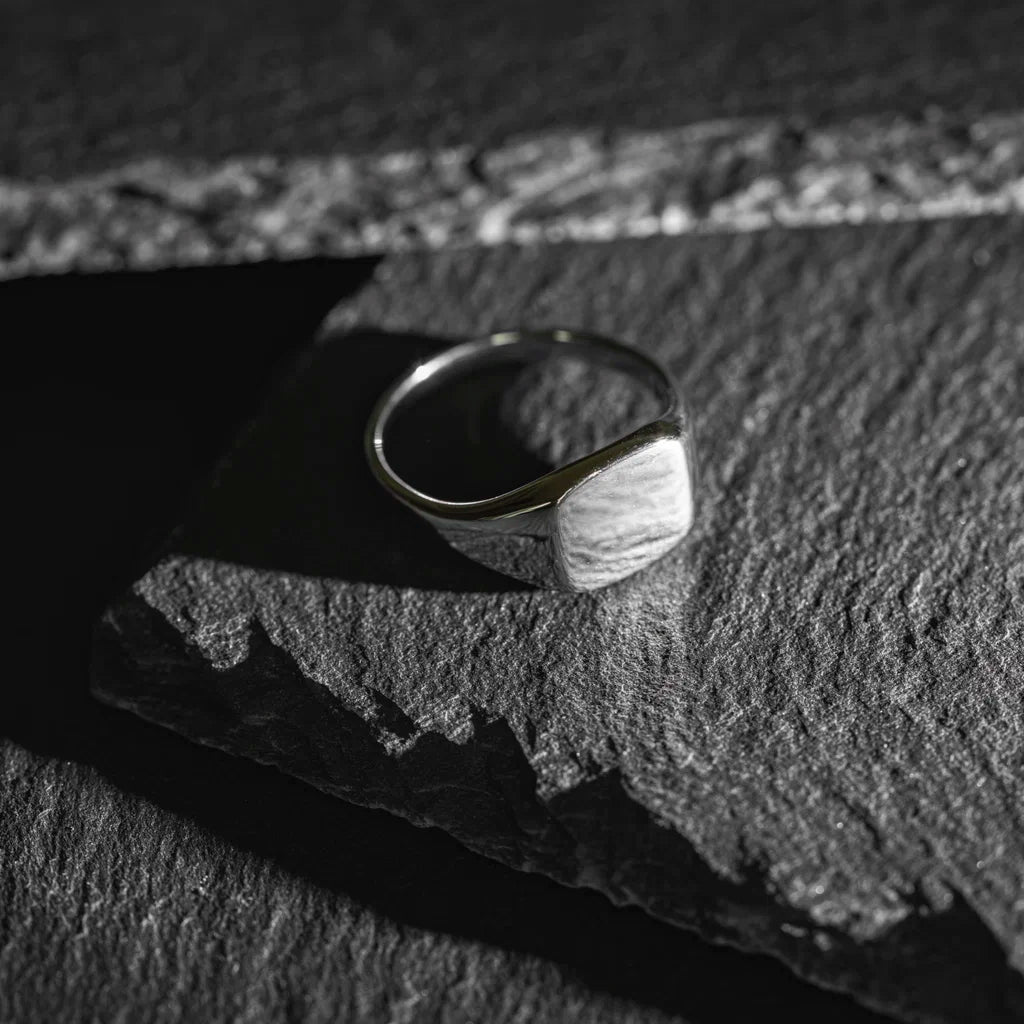 NC Christophersen Signet ring, sølv