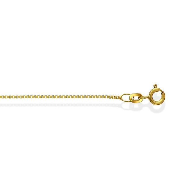 NC Christophersen Veneziansk kjede 1 mm bredde, gull