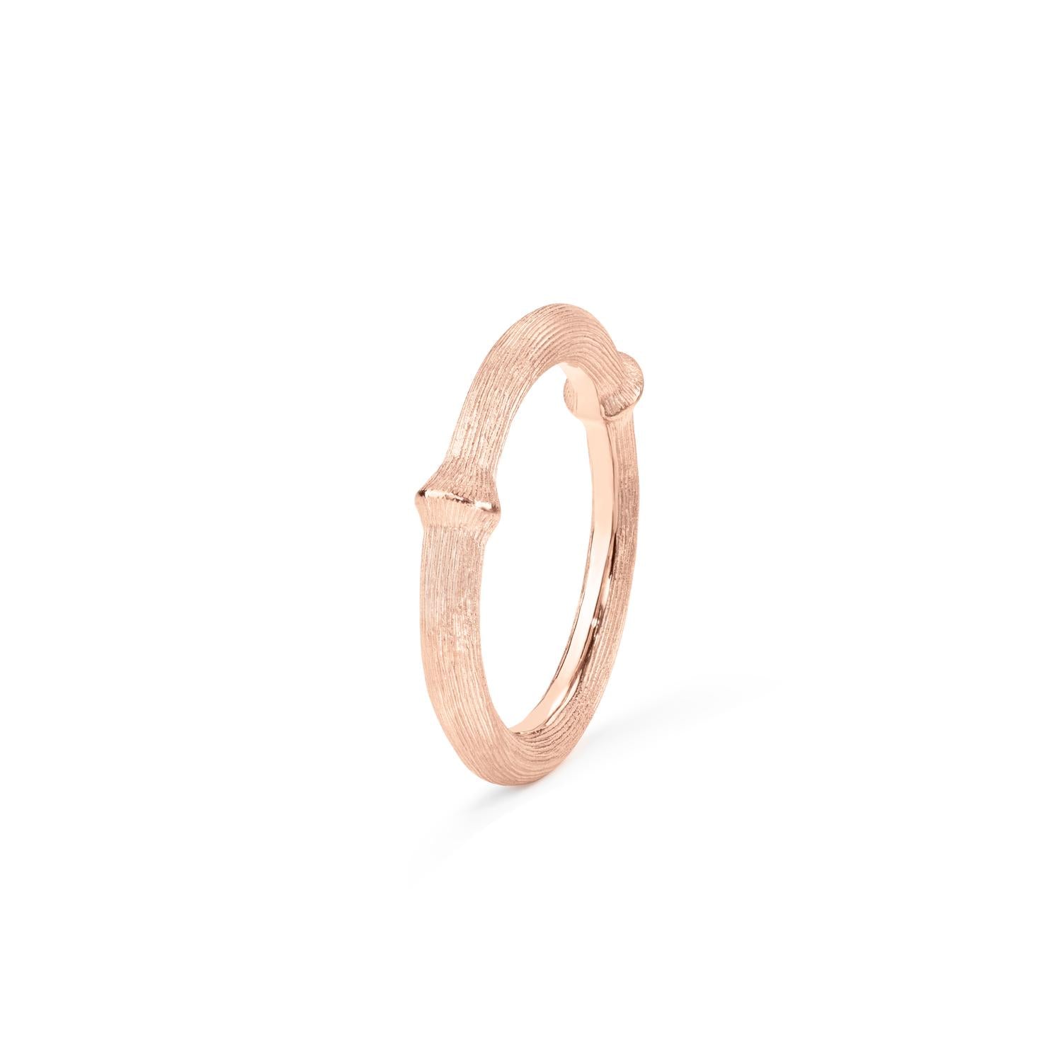 OLE LYNGGAARD COPENHAGEN Nature ring III, rose gull