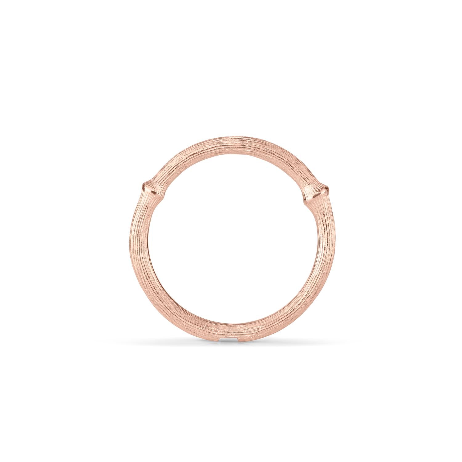 OLE LYNGGAARD COPENHAGEN Nature ring I, rose gull