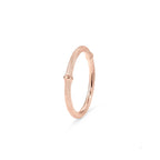 OLE LYNGGAARD COPENHAGEN Nature ring I, rose gull