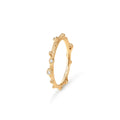 OLE LYNGGAARD COPENHAGEN Nature ring, gull med diamanter A2691-401
