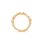 OLE LYNGGAARD COPENHAGEN Nature ring, gull med diamanter A2691-401