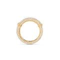 Ole Lyngaard CopenhagenNature Pavé Ring i gull og diamanter
