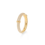 Ole Lyngaard CopenhagenNature Pavé Ring i gull og diamanter