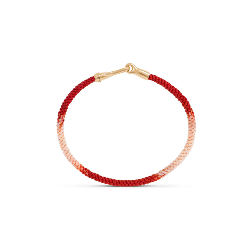 Ole Lyngaard Copenhagen Armbånd, Life Red Emotions gull