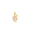 Ole Lyngaard Copenhagen Bird Family charm rosenkvarts, gull 