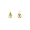 Ole Lyngaard Copenhagen Ocean Drops solitaire øredobber 1 ct, gull