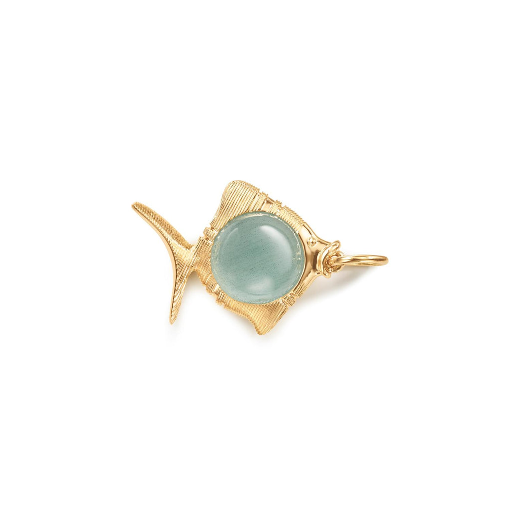 Ole Lyngaard Copenhagen Young Fish anheng akvamarin, gull