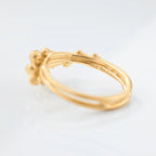 Ole Lynggaard Copenhagen BoHo gull ring med diamant
