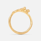 Ole Lynggaard Copenhagen BoHo gull ring med diamant