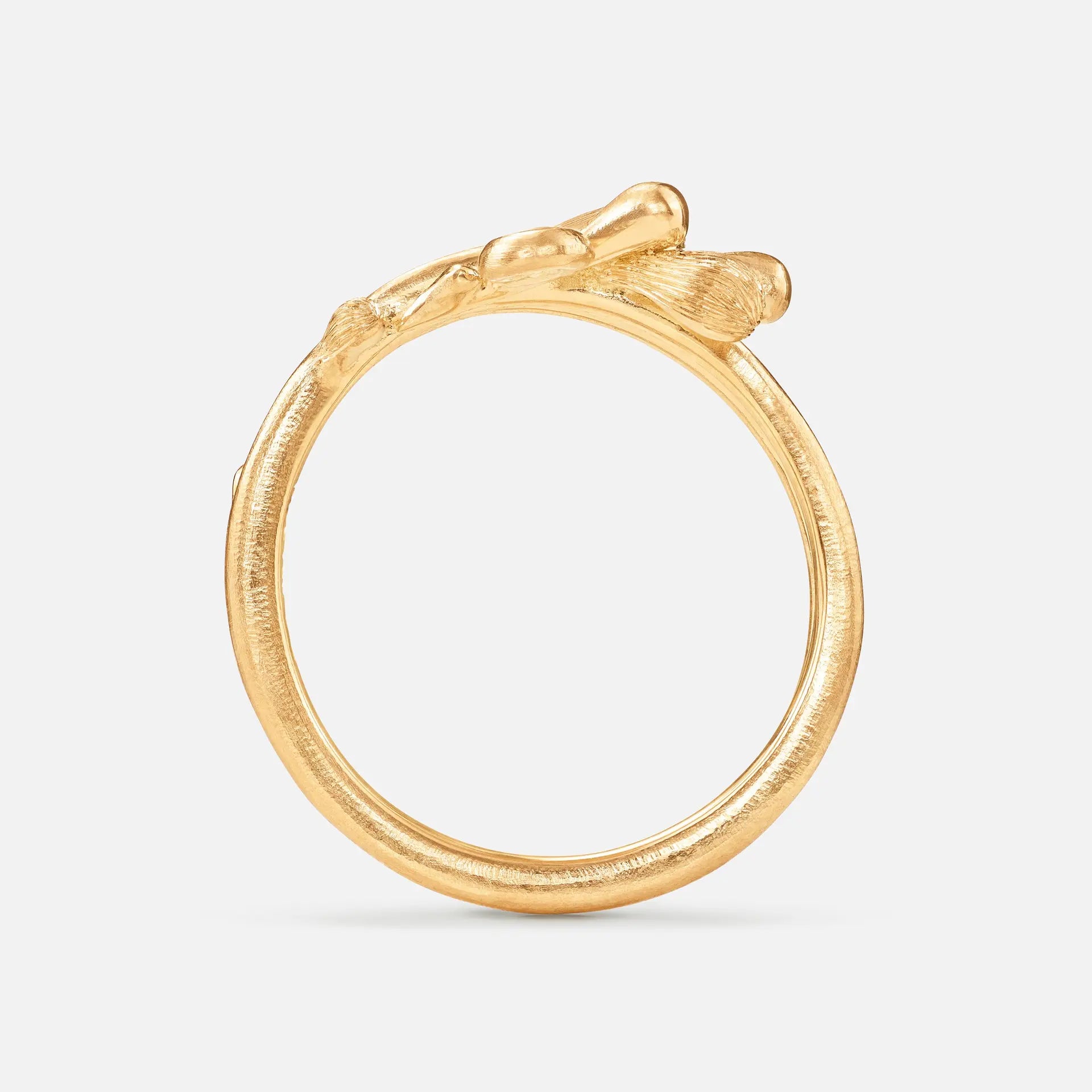 Ole Lynggaard Copenhagen BoHo gull ring med diamant