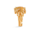 Ole Lynggaard Copenhagen BoHo gull ring medium med rutillkvarts