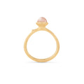 Ole Lynggaard Copenhagen Lotus ring 0 med blush månesten, gull