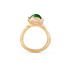 Ole Lynggaard Copenhagen Lotus ring 1 med serpentin, gull