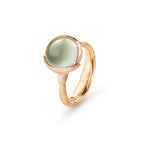 Ole Lynggaard Copenhagen Lotus ring 2 med akvamarin, gull