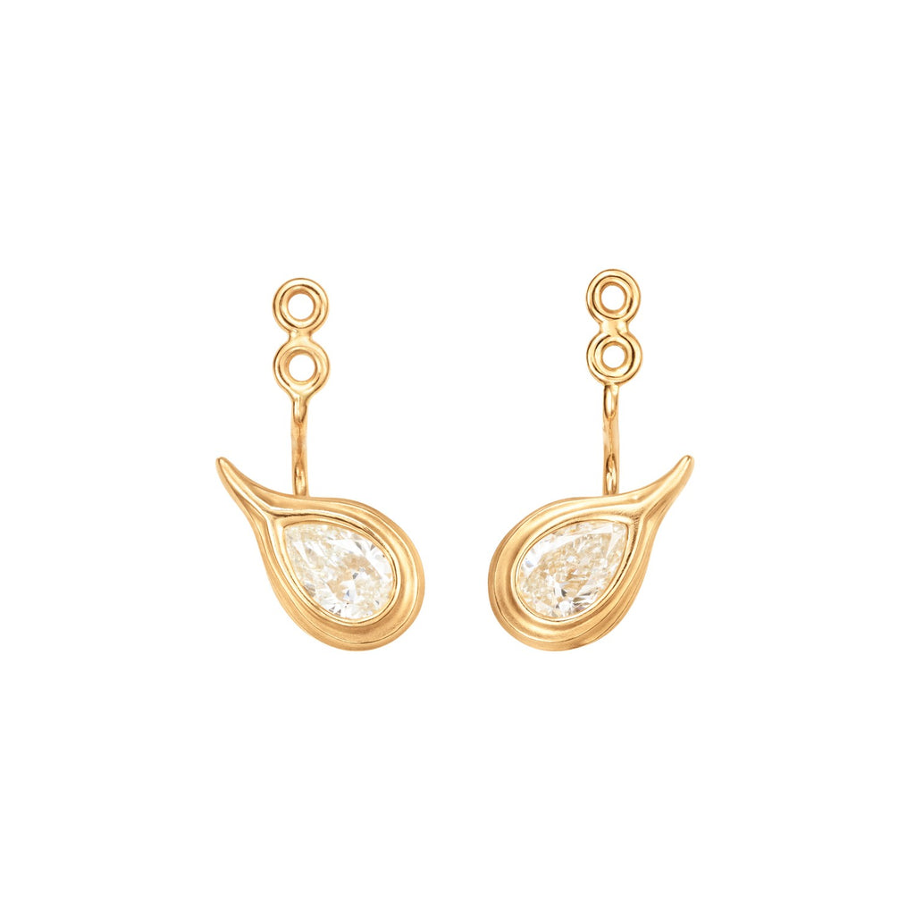 Ole Lynggaard Copenhagen Ocean Drops solitaire anheng til øredobber 0,60 ct, gull