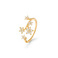 Ole Lynggaard Copenhagen Shooting Stars ring med stjerner, gull og diamanter