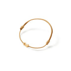 Ole Lynggaard Copenhagen Snakes armbånd mini charm beige, gull
